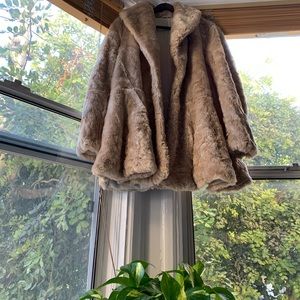 Fax Fur Coat